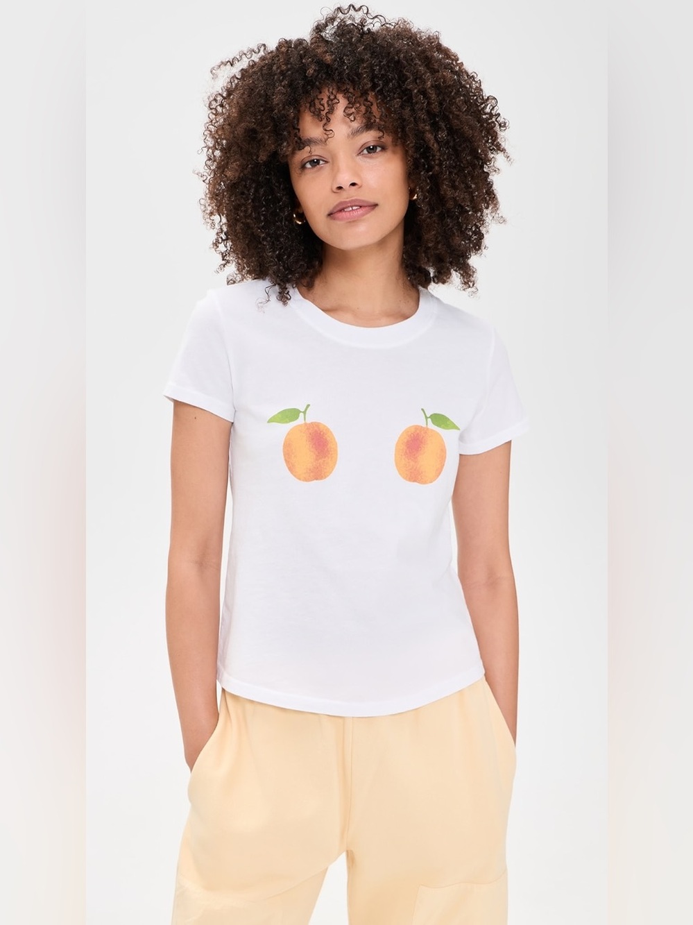 Sunny Somewhere Peaches and Cream Tee